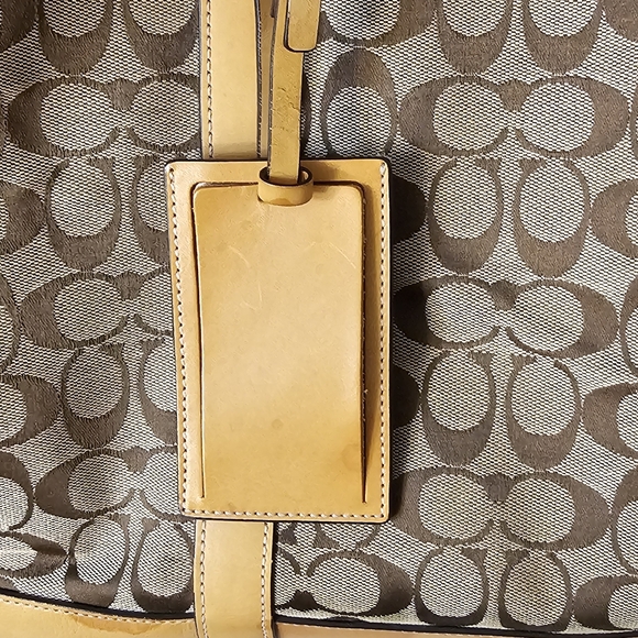 Coach Signature Boston Travel Bag - Picture 13 of 15